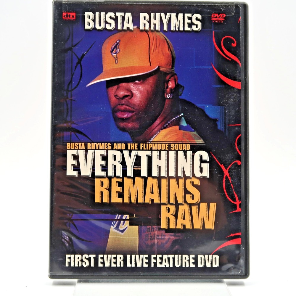 Busta Rhymes Everything Remains Raw Live In Concert DVD 2004 Flipmode Squad
